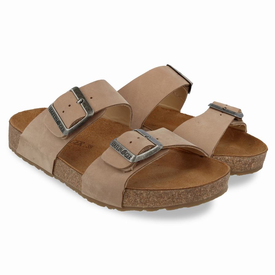 Haflinger Andrea Sandalen Damen Hellbraun | CMU4535XC