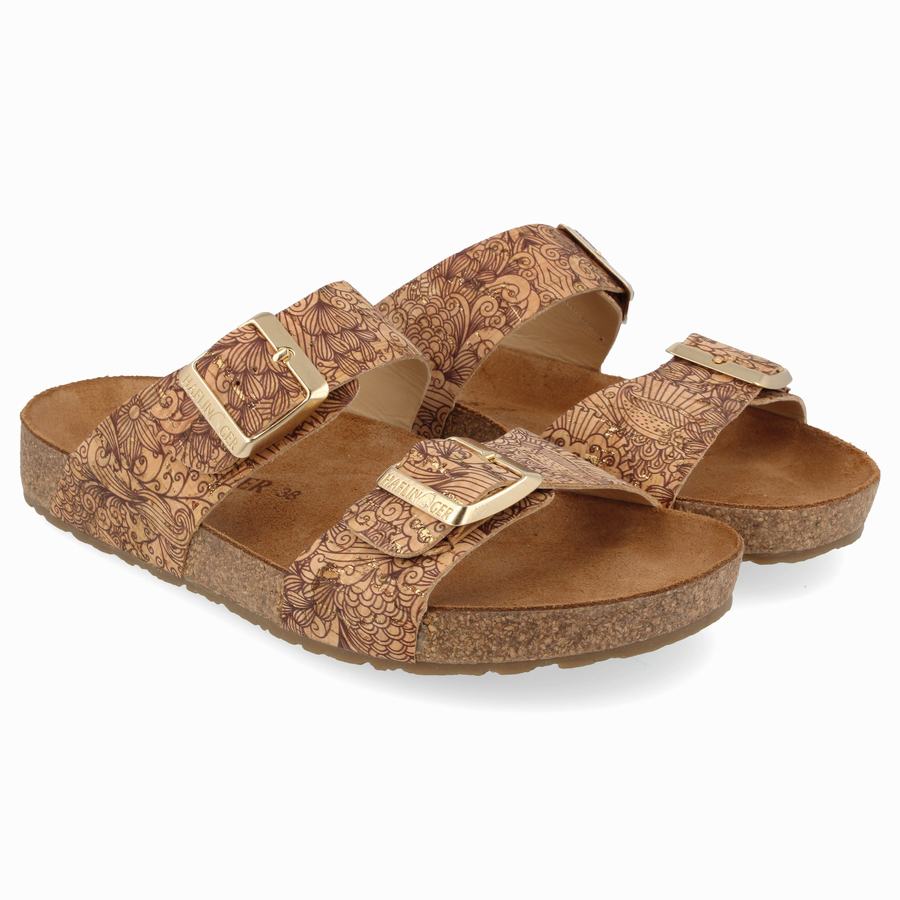 Haflinger Andrea Sandalen Damen Mehrfarbig | IGC9253SN