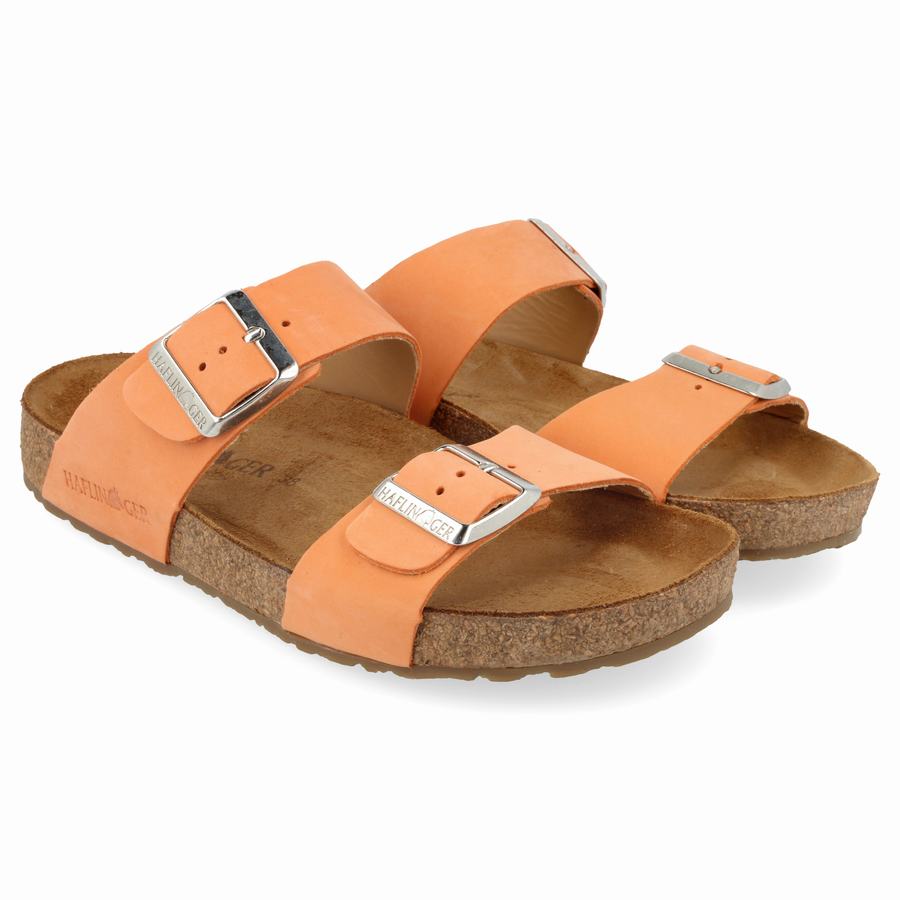 Haflinger Andrea Sandalen Damen Orange | XDA9728VY