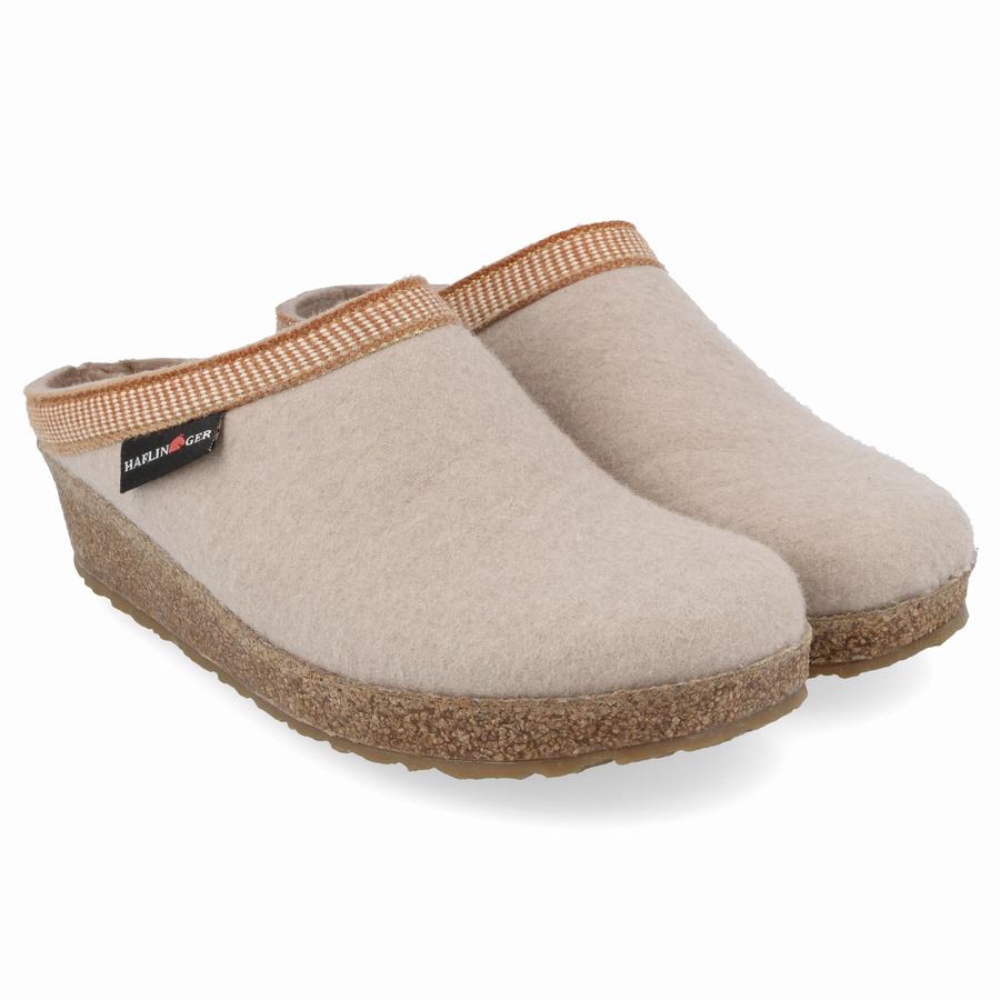 Haflinger Belle Clogs Damen Weiß | WVT5832BT