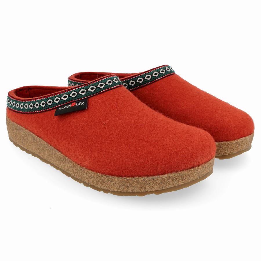 Haflinger Gz Clogs Herren Aprikose | XFL578ML