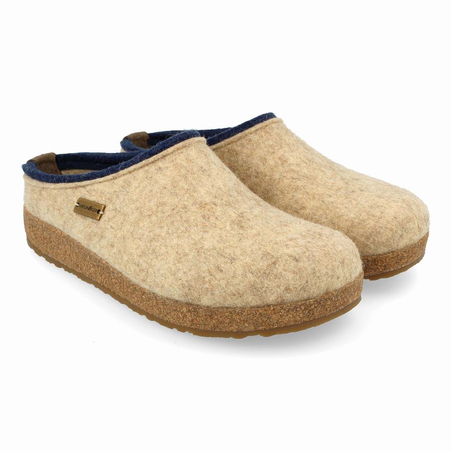 Haflinger Kris Clogs Damen Braun | INO9490GO