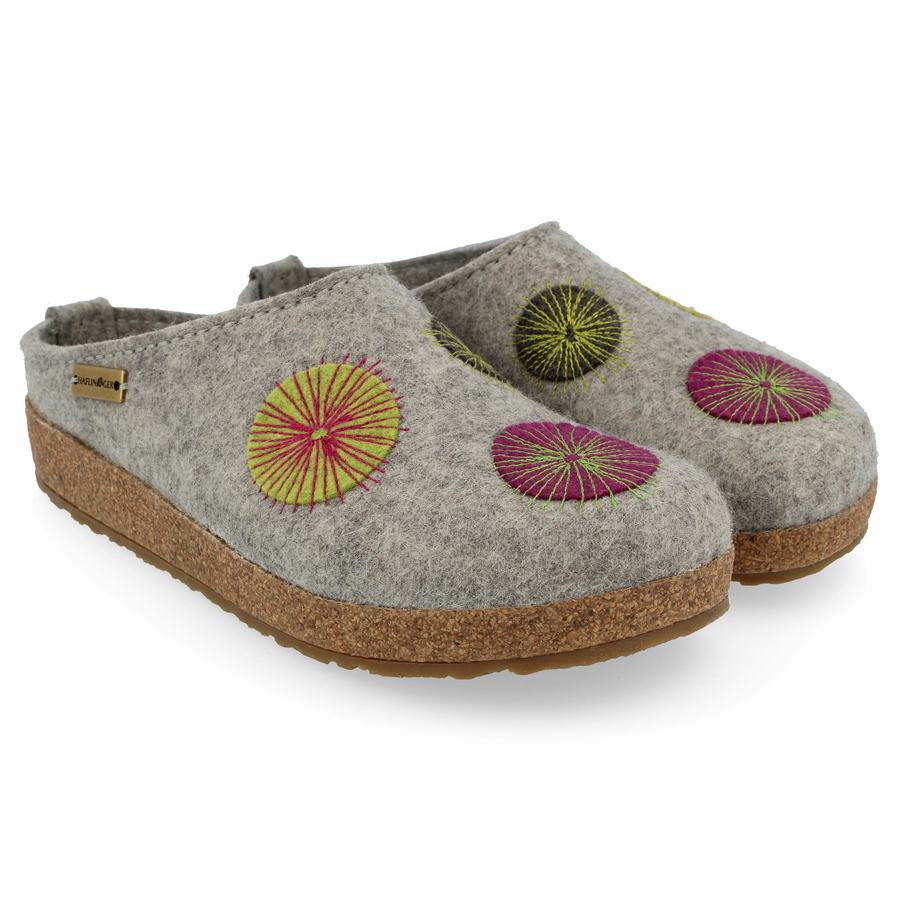 Haflinger Radius Clogs Herren Silber Grau | CSG1590YA