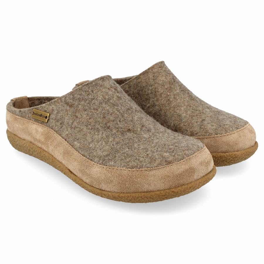 Haflinger Skane Clogs Damen Beige | VSY6947AP