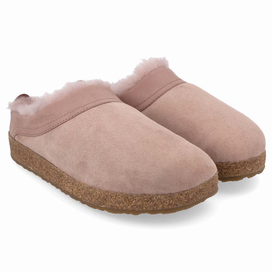 Haflinger Snowbird Clogs Damen Rosa | MLA3433CP