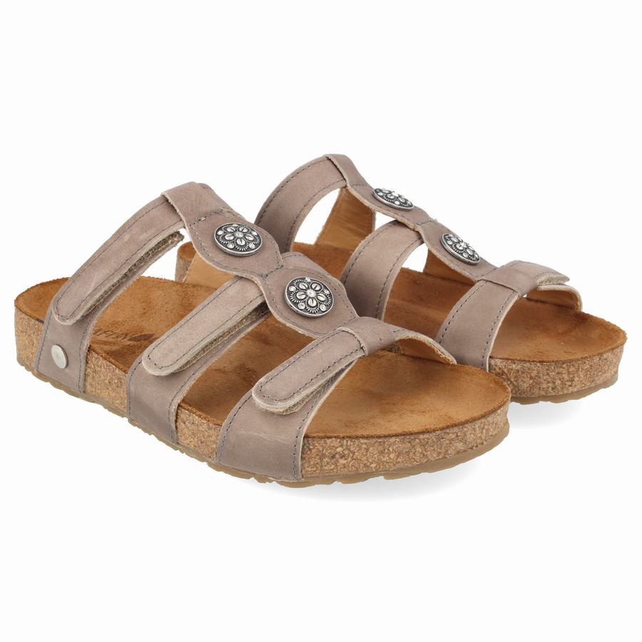 Haflinger Alice Sandalen Damen Beige | IUW3477WP