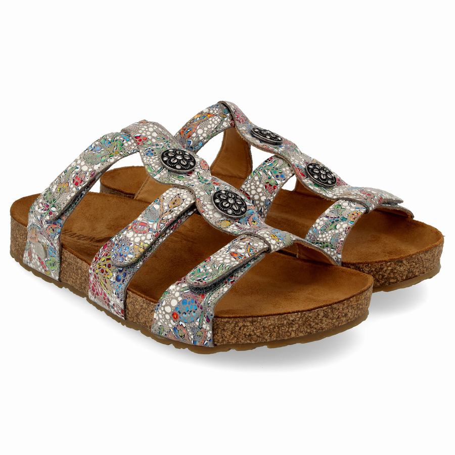 Haflinger Alice Sandalen Damen Tiefesgrau | YTG4194ZN