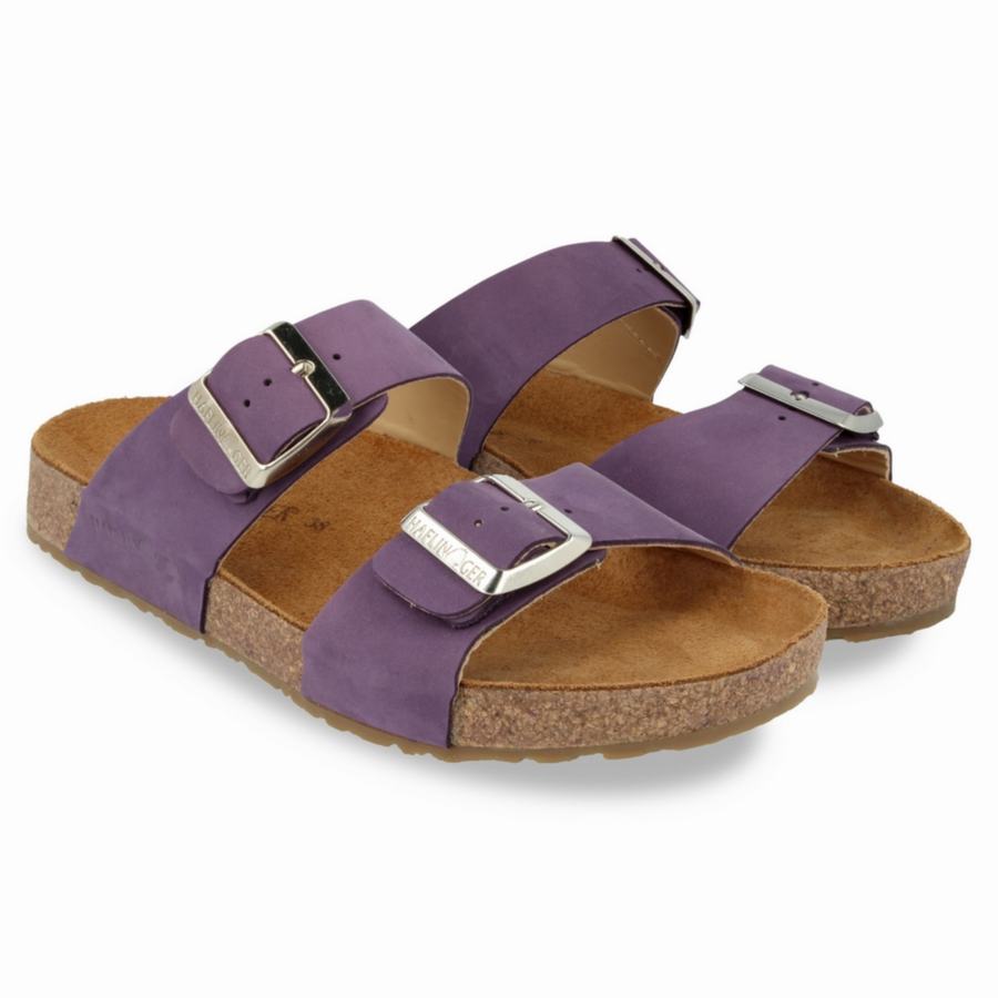 Haflinger Andrea Sandalen Damen Lila | OLO4774LK