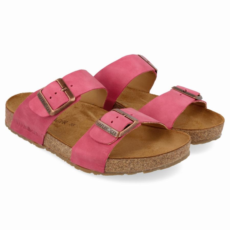 Haflinger Andrea Sandalen Damen Rosa Rot | CST5289TV