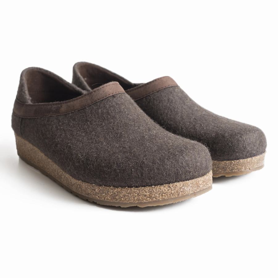 Haflinger Gzh Clogs Damen Braun | WZV919QM