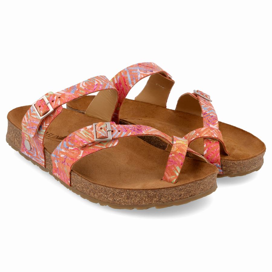 Haflinger Hedda Sandalen Damen Orange | MUZ5734DR