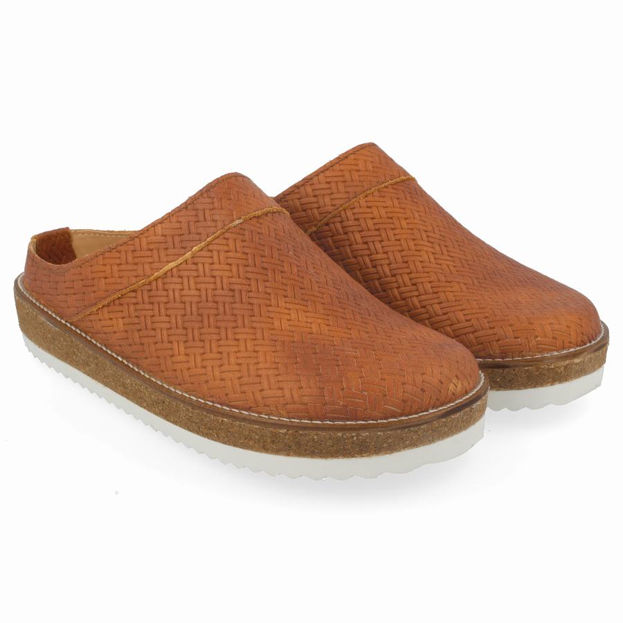 Haflinger Neo Clogs Damen Orange | YYX712FE