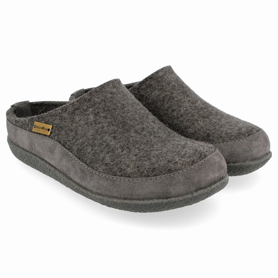 Haflinger Skane Clogs Damen Grau | DLB868UA